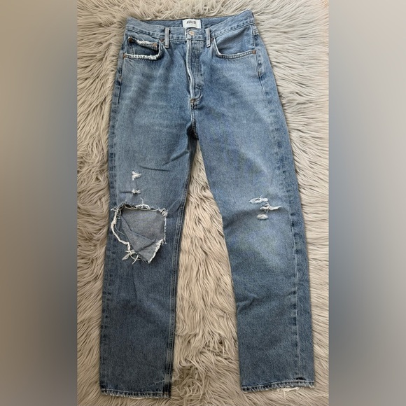 AGOLDE 90's Pinch Waist in Lineup Size 27 - Picture 5 of 10